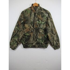 Vintage Galyans Gore Windstopper Camo Jacket Men Medium Hunting Supprescent